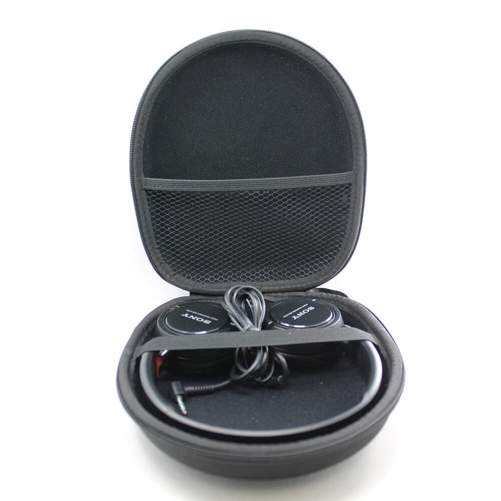 Hard Carrying Case Travel Bag Pouch Case for On-Ear Swivel Foldable Headphones 2