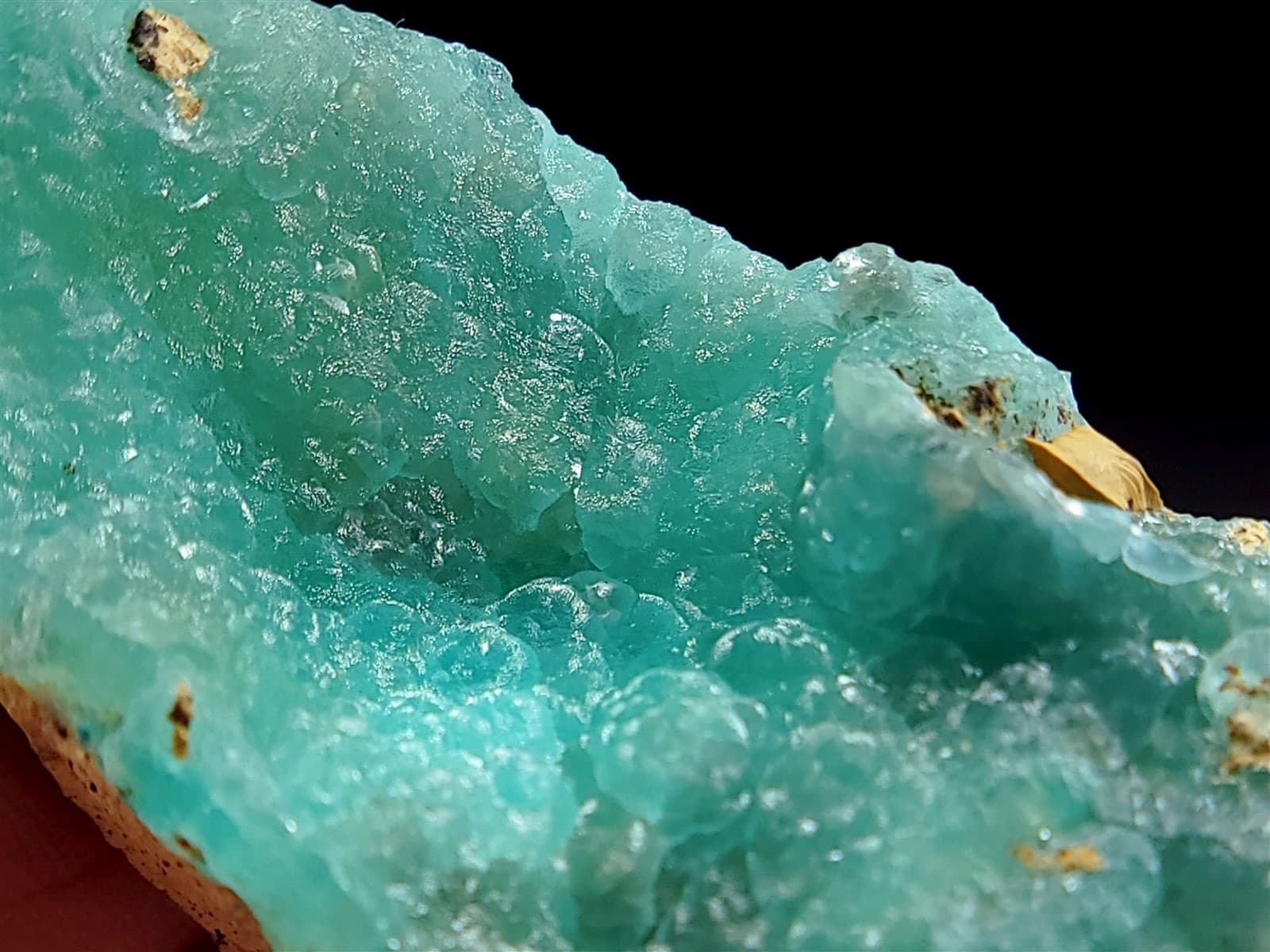 Botryoidal Sea Green Bluegreen Smithsonite Crystal Specimen #2 5