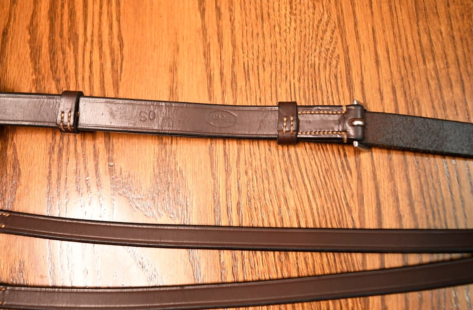 Beval Heritage running martingale, brown, Oversize warmblood matches bridle $325 2