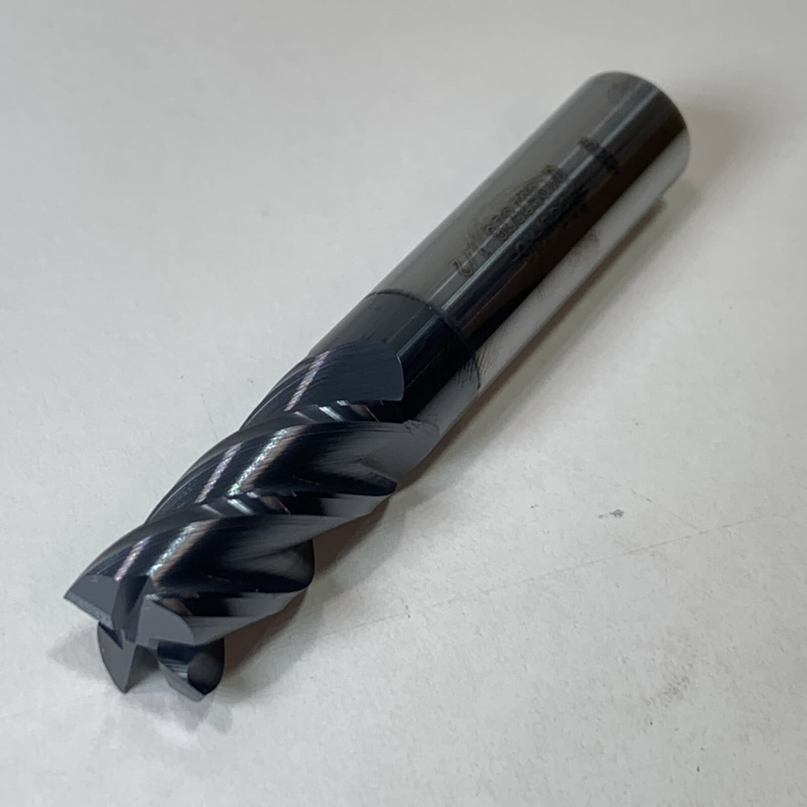 AccuPro  01982826  Solid Carbide Square End Mill  1/2" x 1/2" Shank x 3" 4