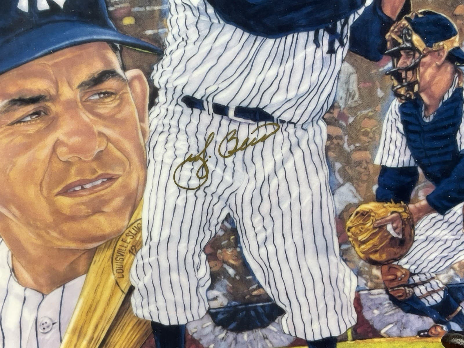 Vintage Yogi Berra Gartlan "It Ain't Over" Commemorative Plate-No. 679 - Signed 3