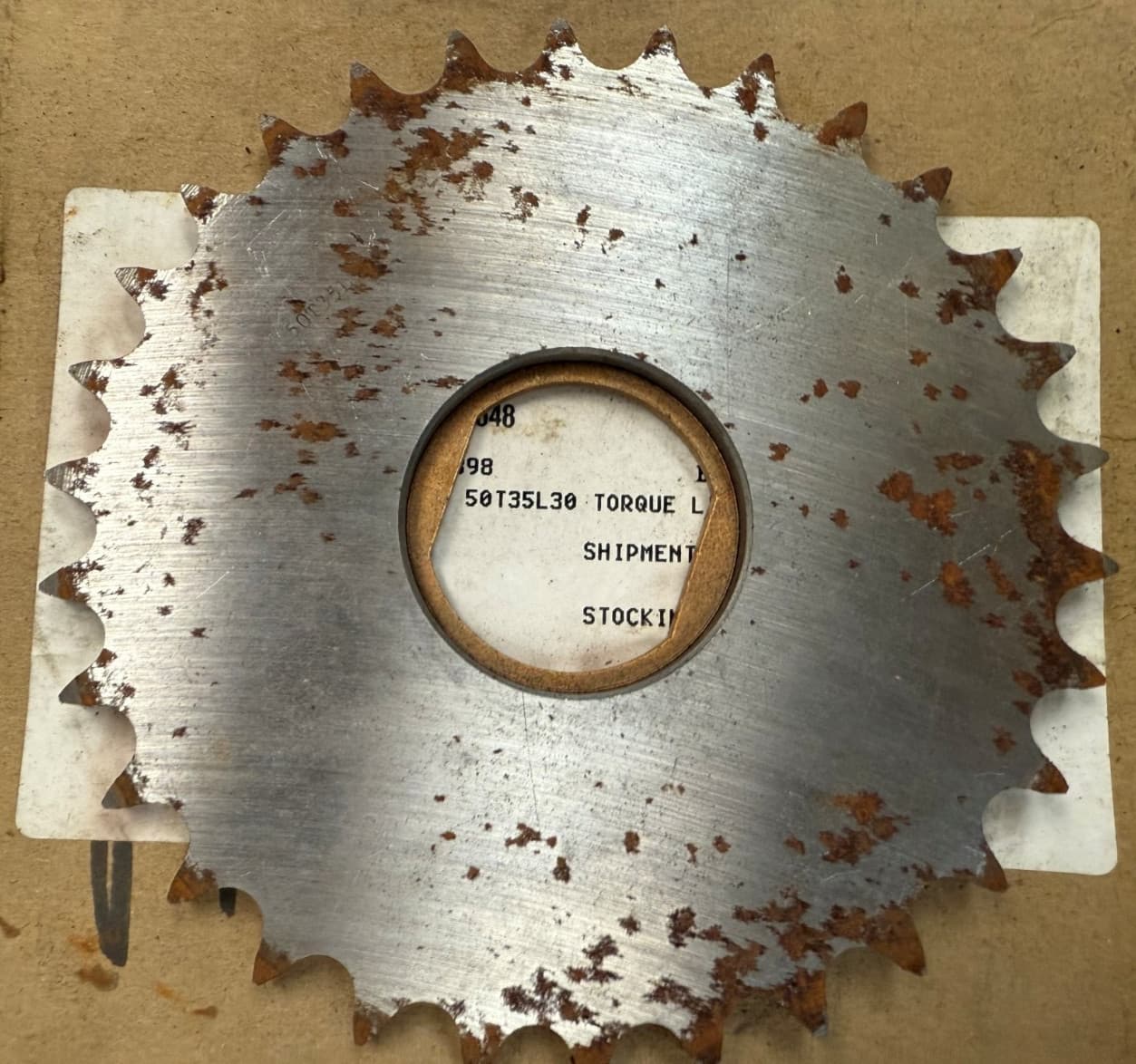 Browning 50T35L30 Torque Limiter Sprocket (NOS)