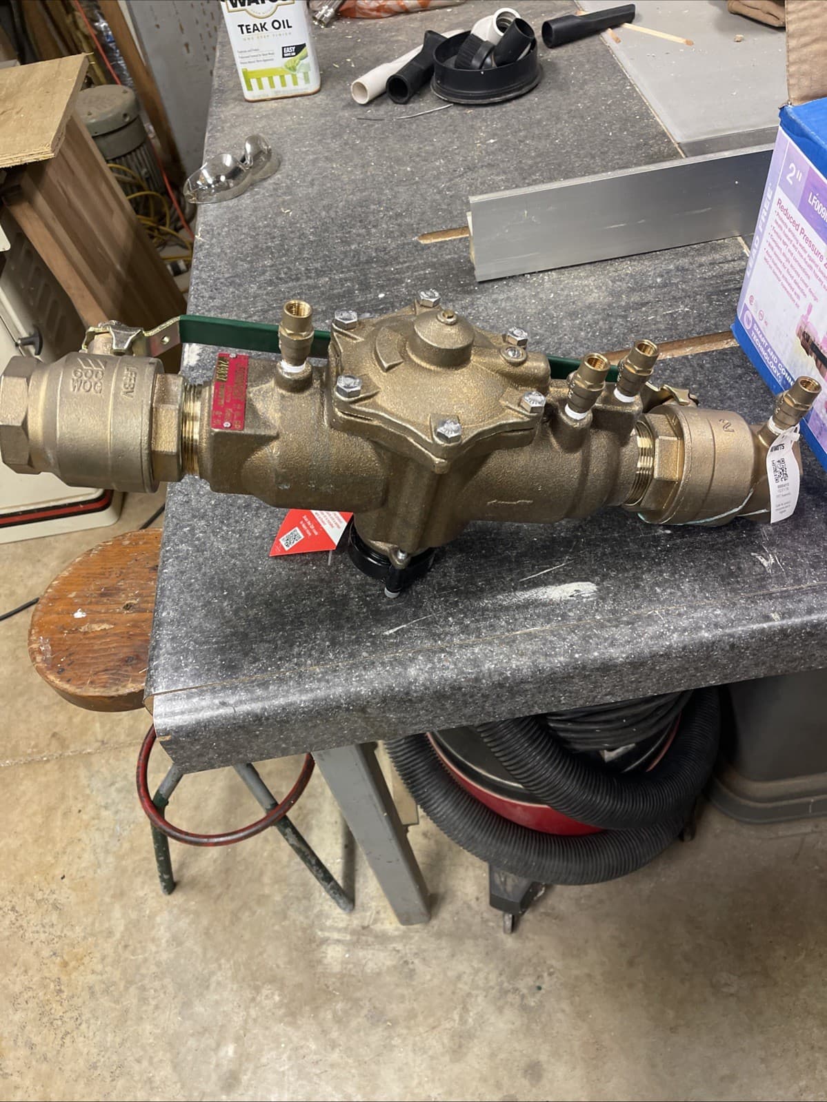 Watts 2” LF009M2-QT-FS Reduced Pressure Zone Assembly 4