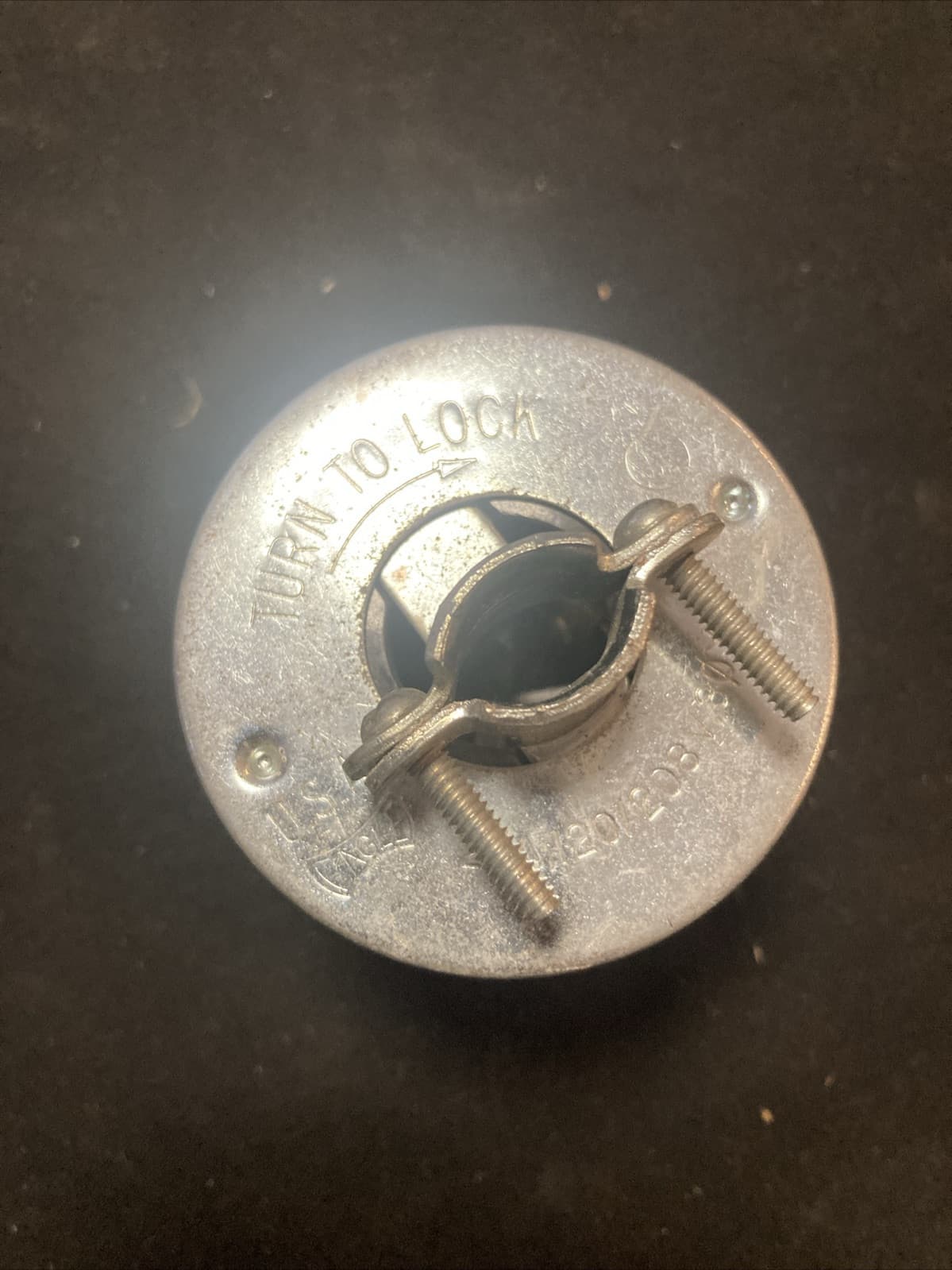 NOS Eagle 20 Amp 125/250 Volt 3 Pole 4 Wire Locking Female Plug End 6