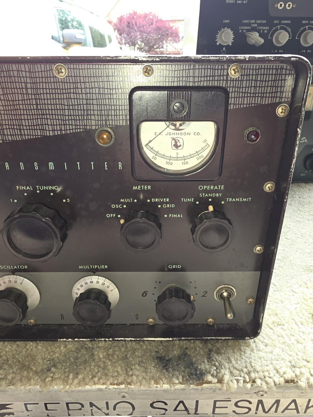 EF JOHNSON VIKING 6N2 Transmitter !!!WORKING!!!   !!!GREAT CONDITION!!! 4