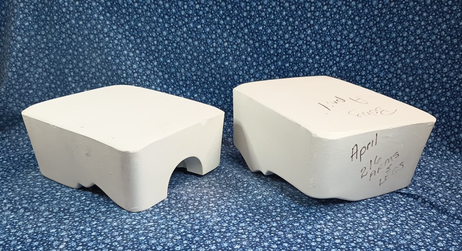 Vintage Ceramic Slip Mold Doll Baby Head Large April Klowns by Kay 5