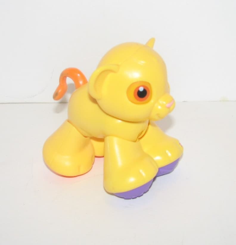 Fisher Price Amazing Animals Disney Lion King Baby Simba Figure 5” Clicker Toy 2