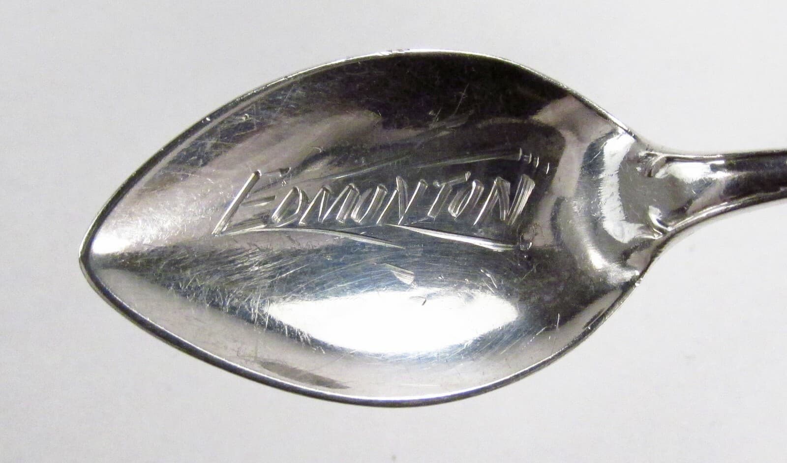 Vintage C. Lamond Fils Edmonton Canada Sterling Silver Enamel Souvenir Spoon 4