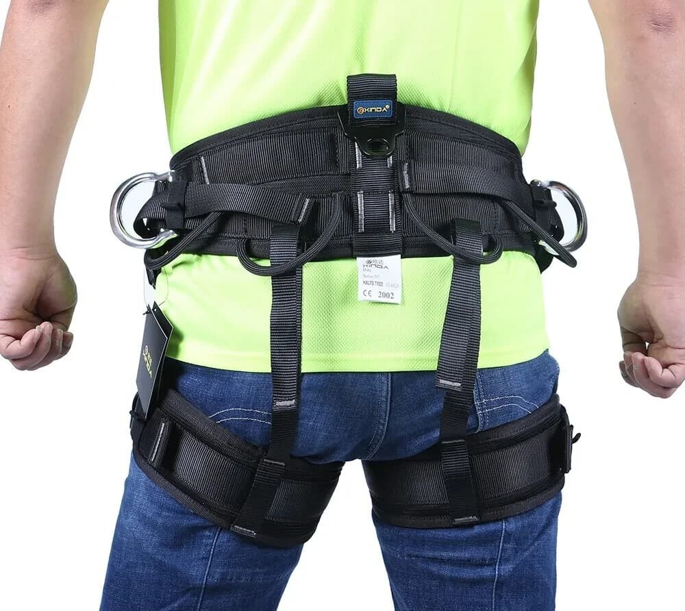 Tree Climbing Half Body Harness Arborist Work Fall Arrester Protection Equipment 3