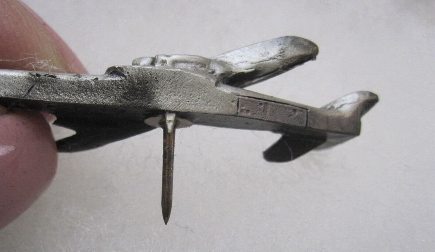 Lockheed C-130 Hercules - Military Transport Aircraft - Pewter Hat, Tie Tack Pin 5