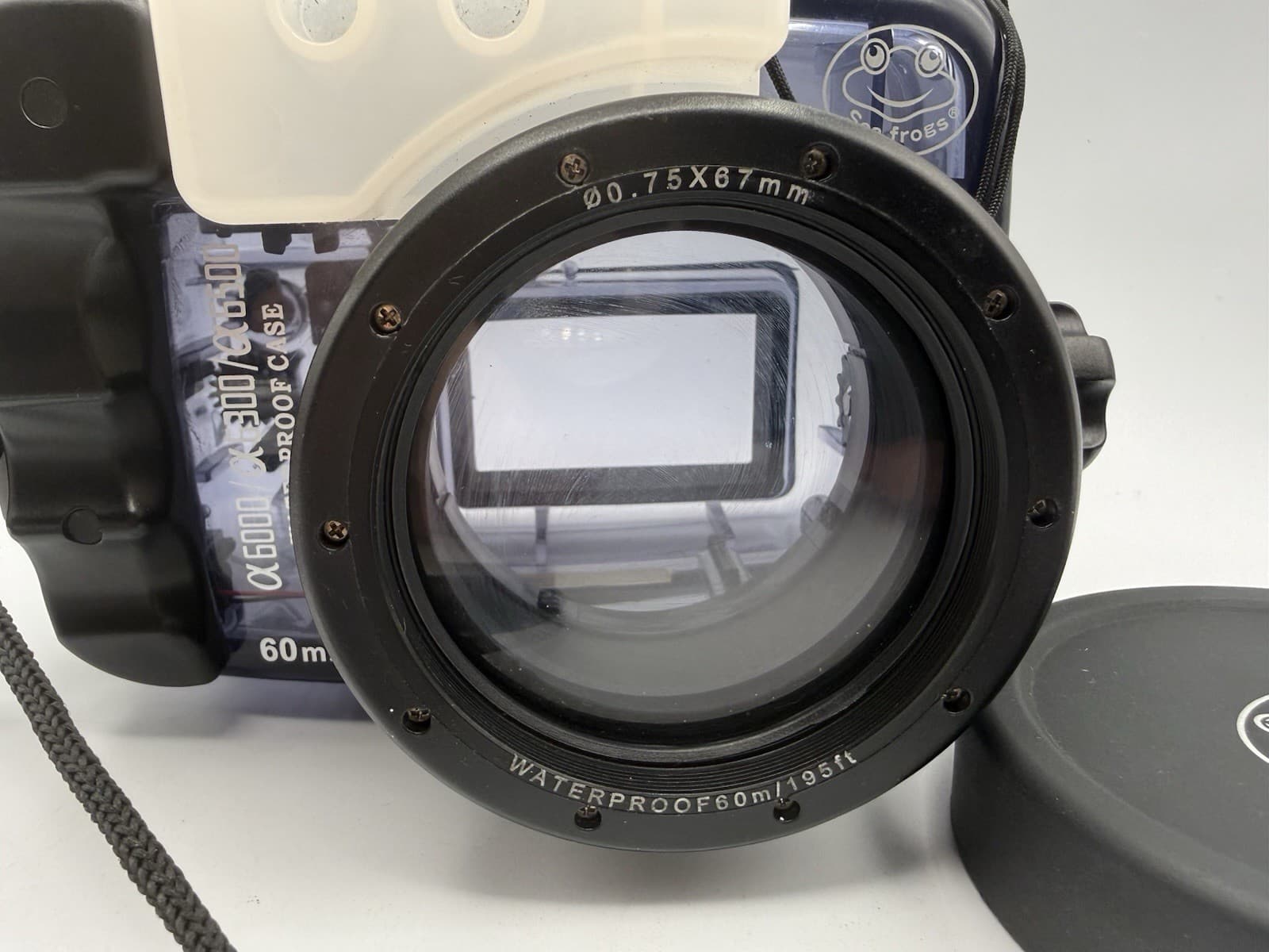 SEA FROGS UNDERWATER HOUSING 60 Meter FOR SONY A6000 For Sony a6000/a6300/a6500 3