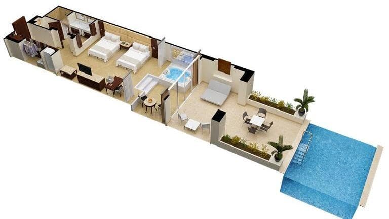 THE GRAND AT MOON PALACE  FREE PERKS & KIDS STAY FREE!  LUXURY RESORT SAVE!!! 3