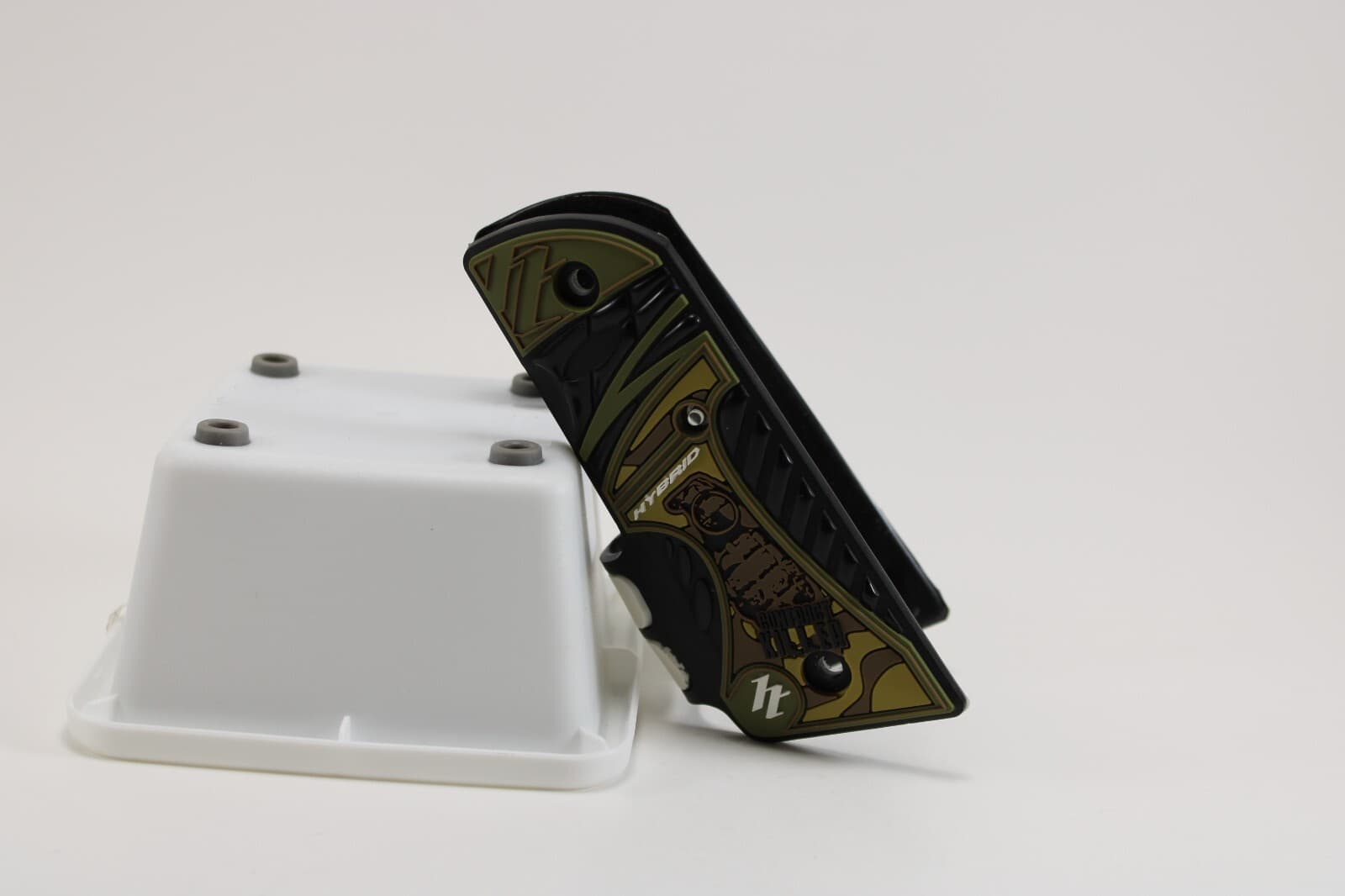 Hybrid contract killer grenade grips 45 paintball