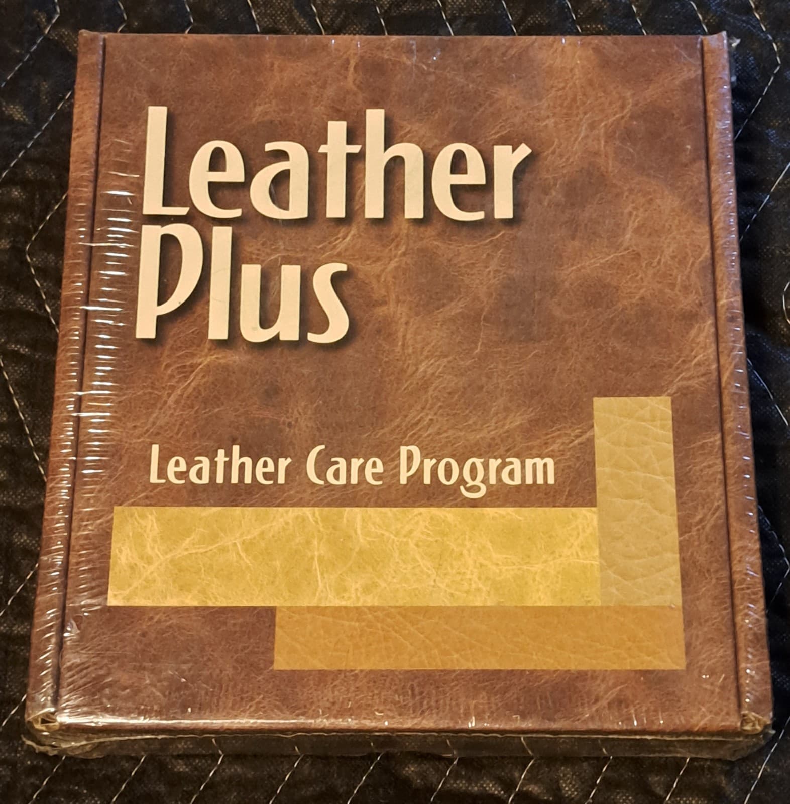 Leather Plus Leather Care Program Furniture Cleaner Conditioner Buffing Cloth