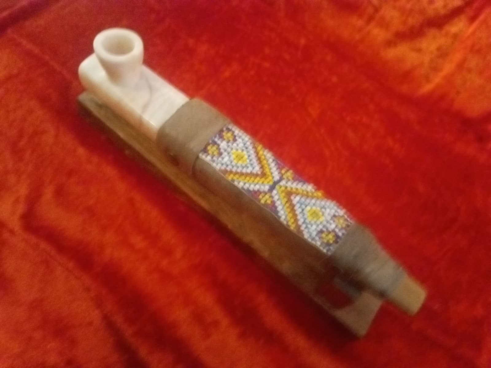 Native American Personal Smoking Pipe 