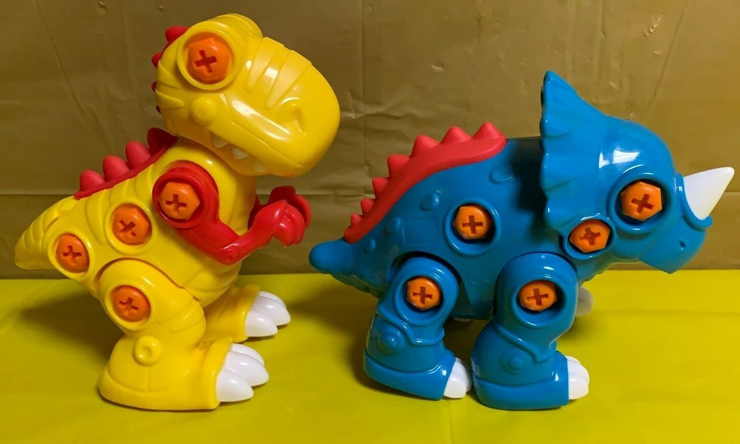 Dino Works - T-Rex & Triceratops by Discovery Toys 2