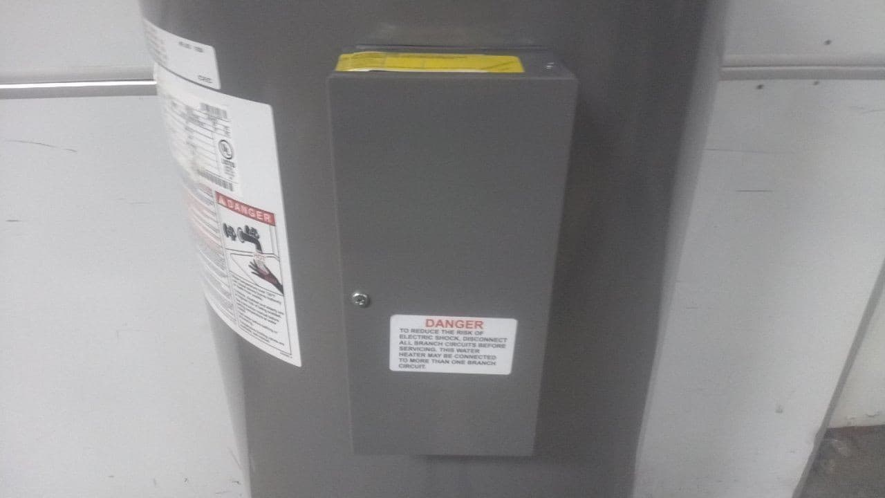 Rheem ELD66-TB 480V 58.5 Gal Tank Capacity 480VAC Electric Water Heater 3