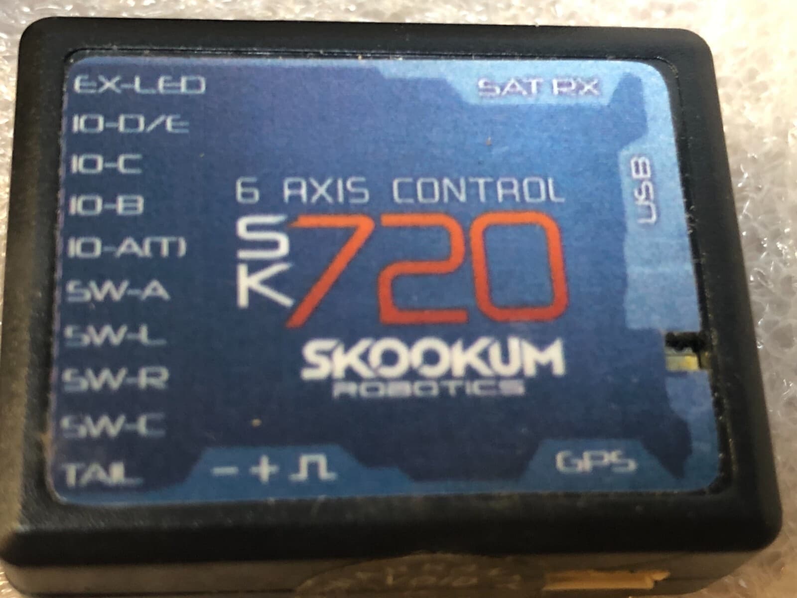 Skookum Sk 720 Rc Helicopter FLYBARLESS  4