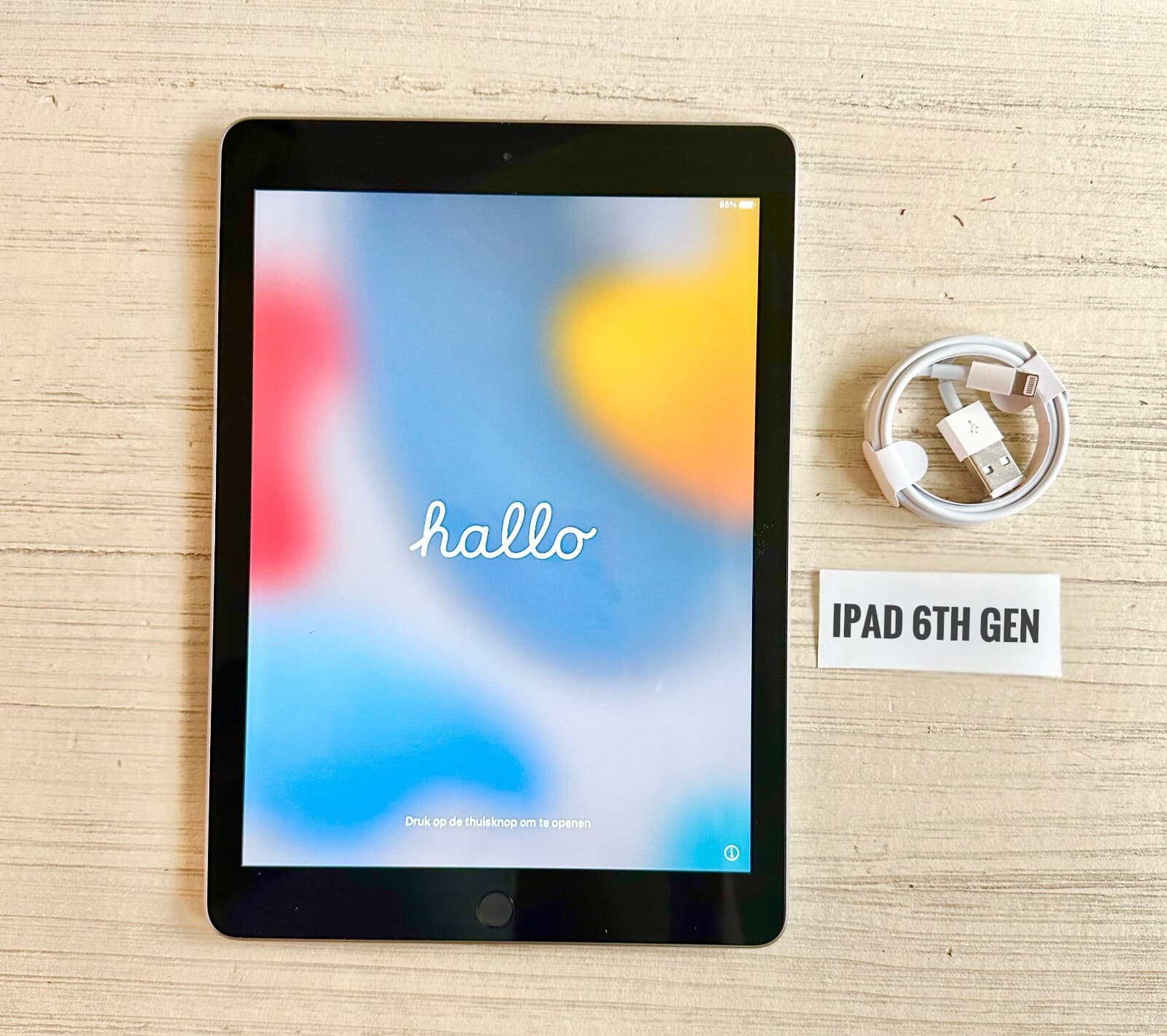 Apple iPad 6th Generation 128gb - Wifi - Space Gray