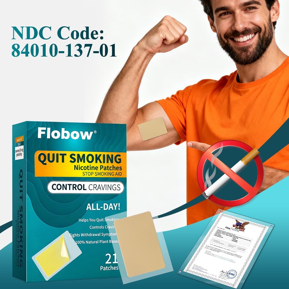 Quit Smoking Nicotine Patches, 21 Patches, 21mg Step 1 Stop Smoking Aids Patches 3