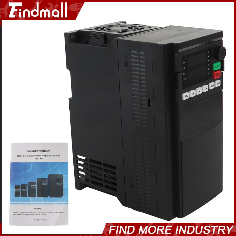 CNC 1 To 3 Phase 7.5KW 10HP 220V Variable Frequency Drive Inverter VFD VSD 3