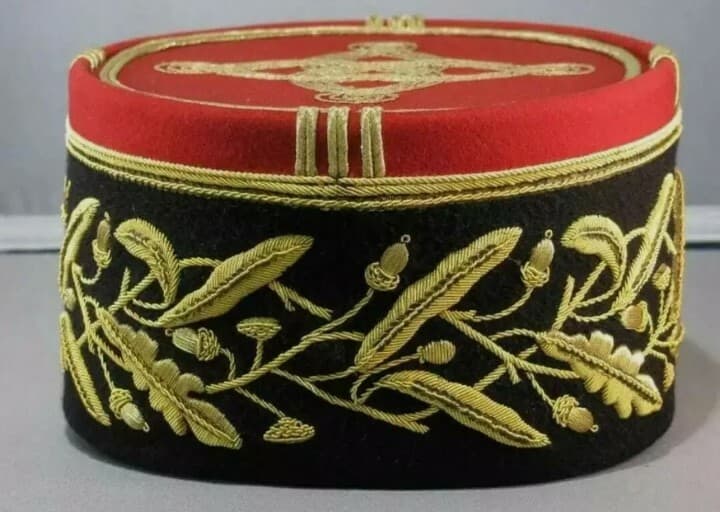 RARE FRENCH GENERAL'S KEPI FOR INSPECTEUR GÉNÉRAL DE LA POSTE AUX ARMÉES 2