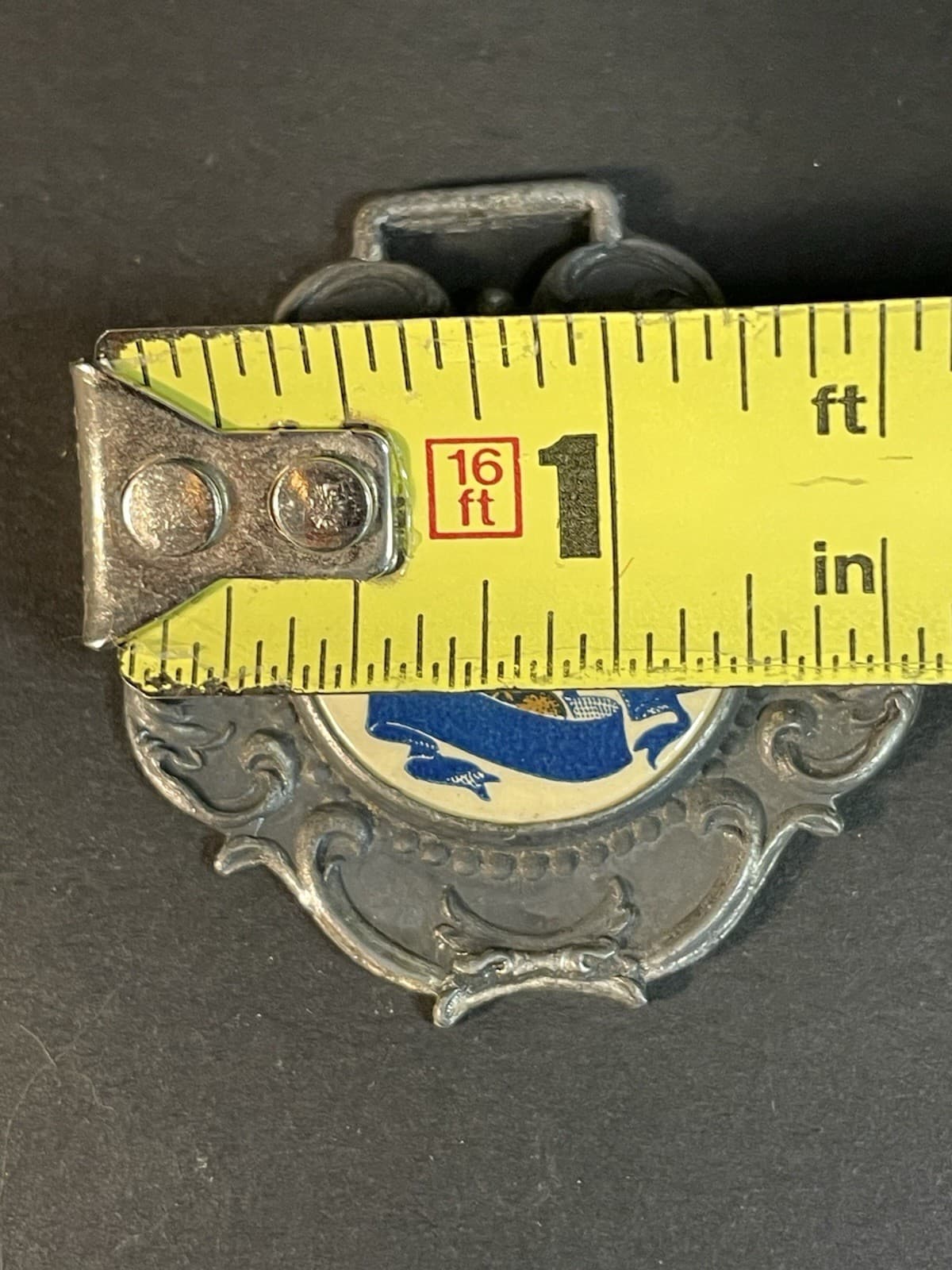 FOE Fraternal Order of Eagles Watch Fob Celluloid & Metal 2