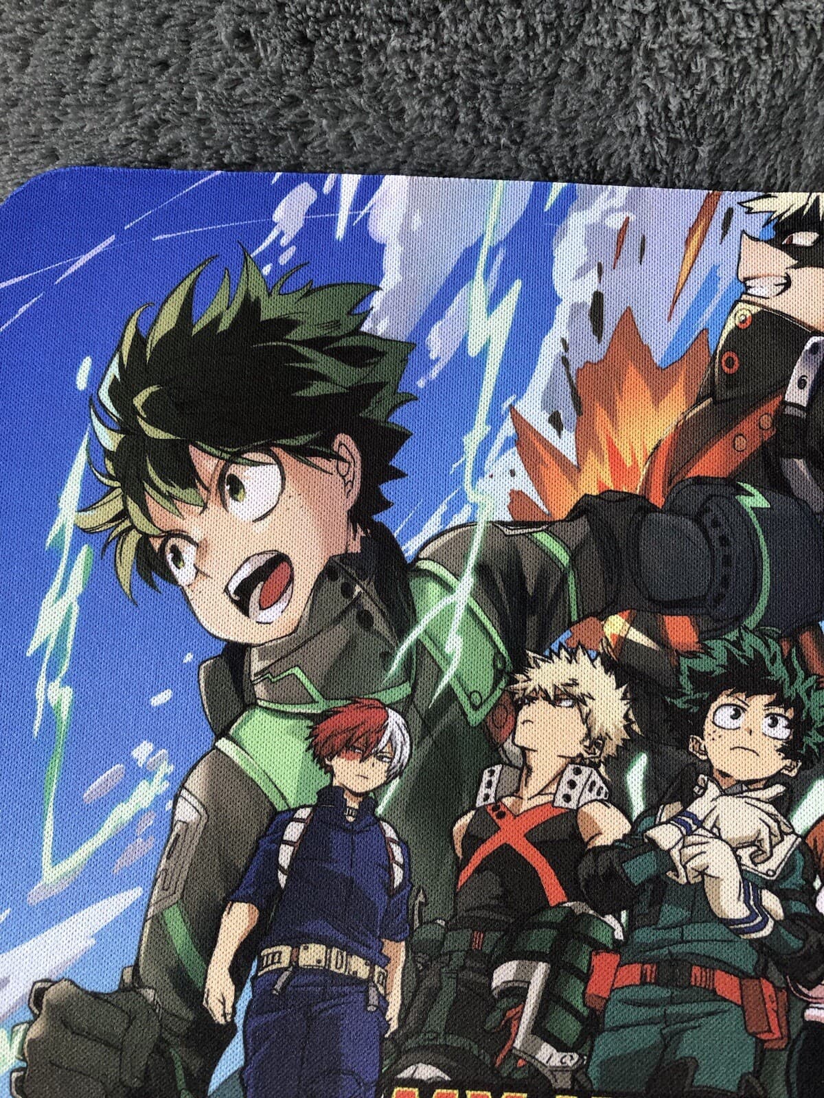 My Hero Academia Mouse Mat, anime, computer accessories, manga 3