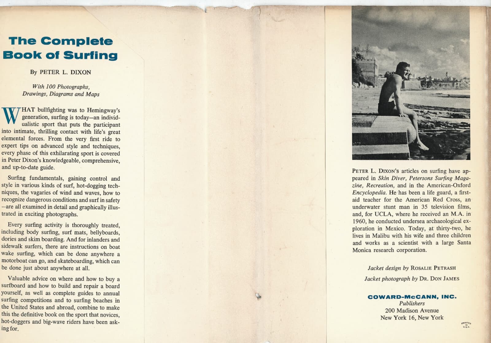 Surf Book- The Complete Book of Surfing by Peter Dixon- 1965 4