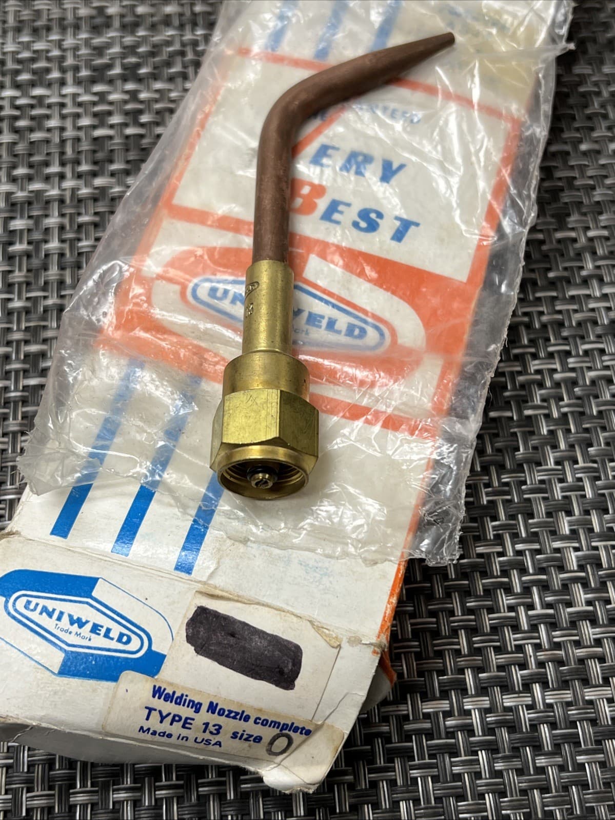 NOS Uniweld Type13-0 Uniweld Type13 Size 0 Welding Brazing Soldering Tip