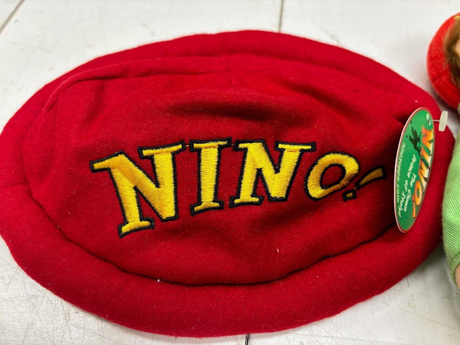 VINTAGE NINO ZOPPE HAT AND PLUSH DOLL COMPLETE SET 2