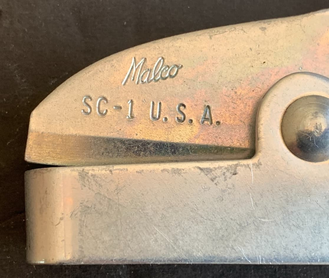 MALCO TOOLS DUCT CRIMPER SC-1, 8” LONG EXCELLENT CONDITION MADE IN USA 4