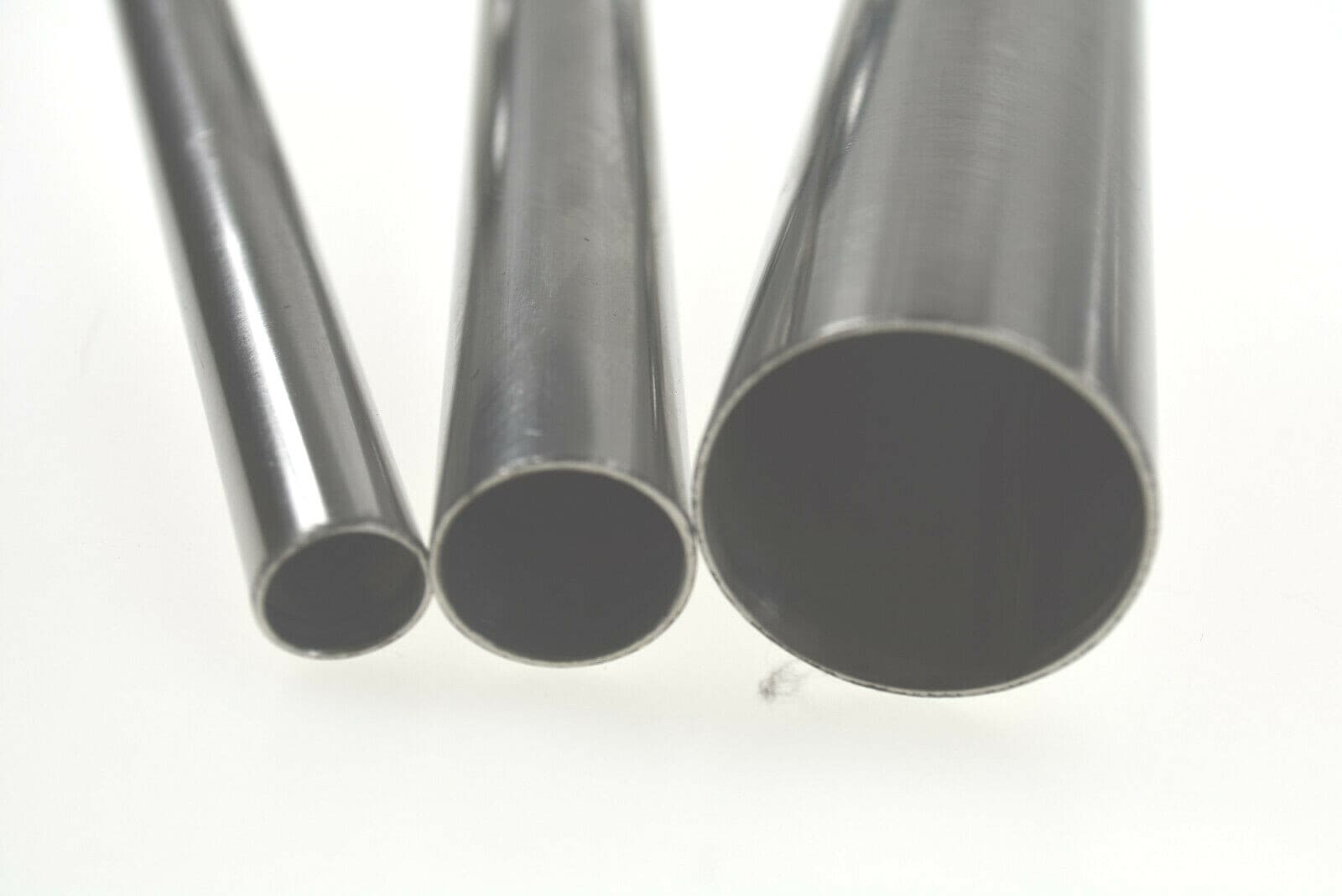 (3) Stainless Sausage stuffer tubes for American Eagle meat grinder    Size #12 4