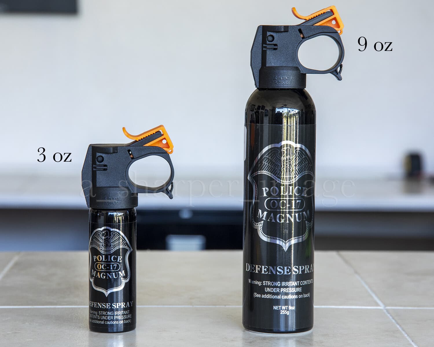 Police Magnum OC-17 Pepper Spray Large 9 oz Canister Powerful Home Protection 5