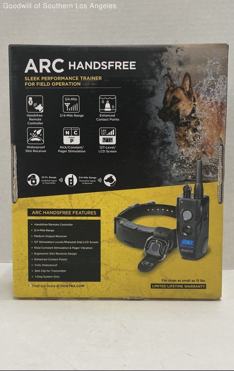 Dogtra ARC Handsfree Remote Dog Collar Training System – 3/4 Mile Range – Used 4