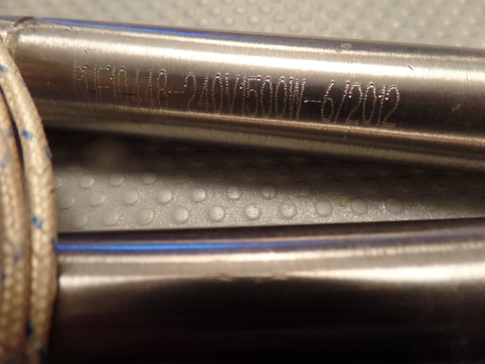 Cartridge heater 1500 watt 240 volt 3/4" LOT of 2 2