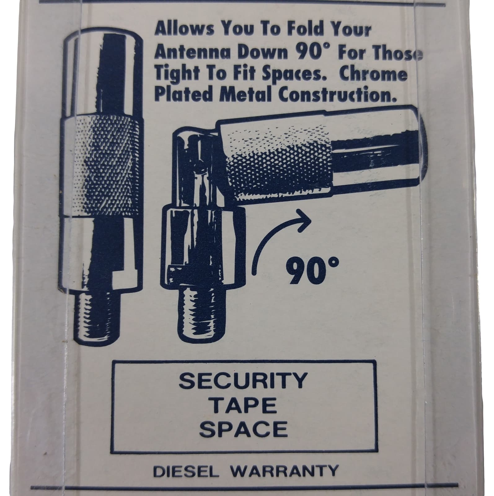Diesel 360-309 CB HAM Radio Antenna Fold Over Mount with 3/8x24 Threads 4