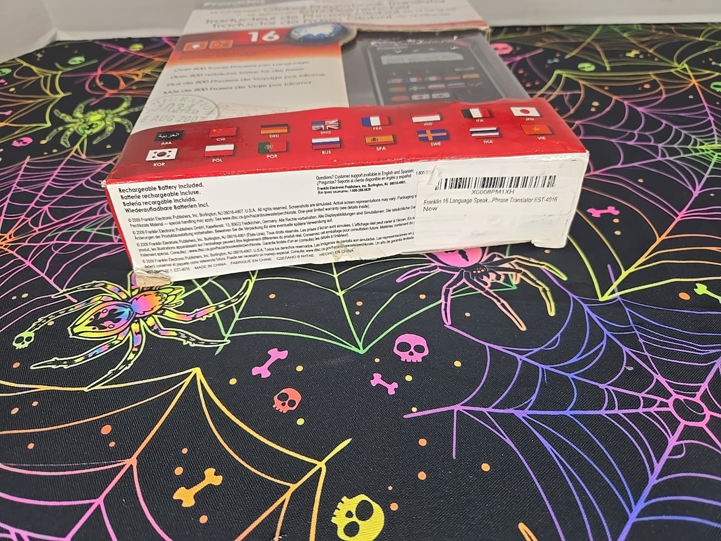 Franklin Explorer 16 Language Phrasebook Translator 2009 EST-4016 NIOB 6