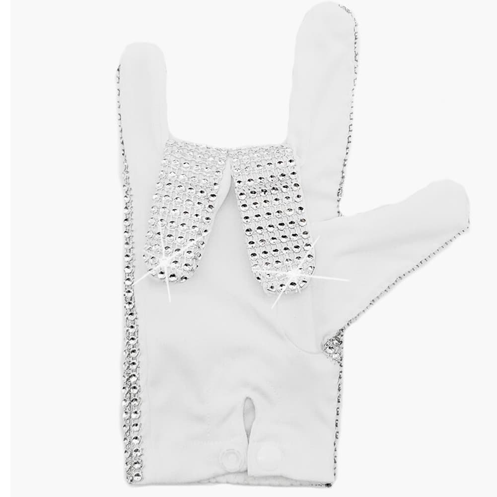Michael Gloves Silver Single Side Drill Gloves for Halloween 6