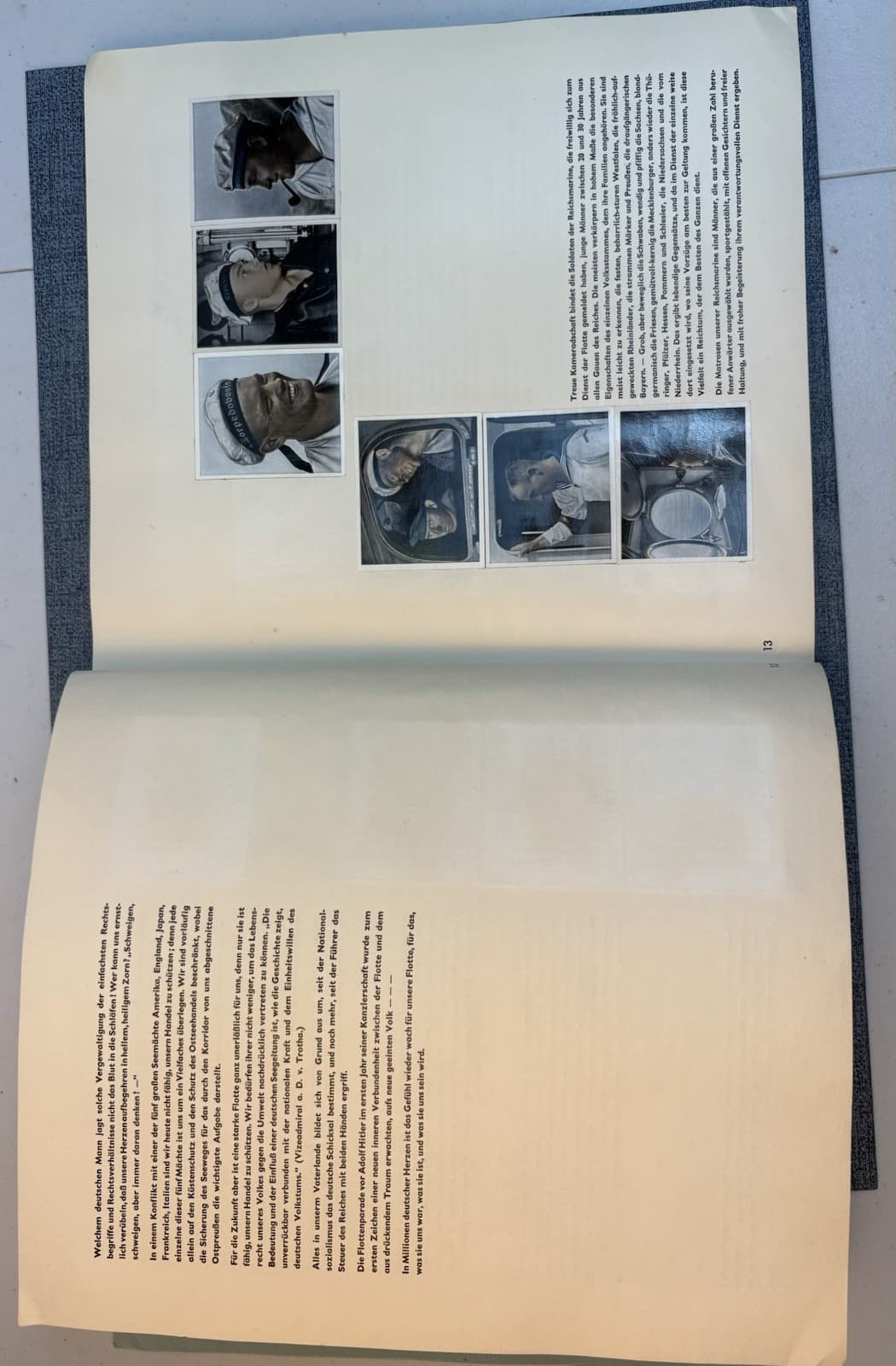 DEUTSCHE REICHSMARINE DIENST UND LEBEN DER MATROSEN 1934 CIGARETTE CARD COMPLETE 6