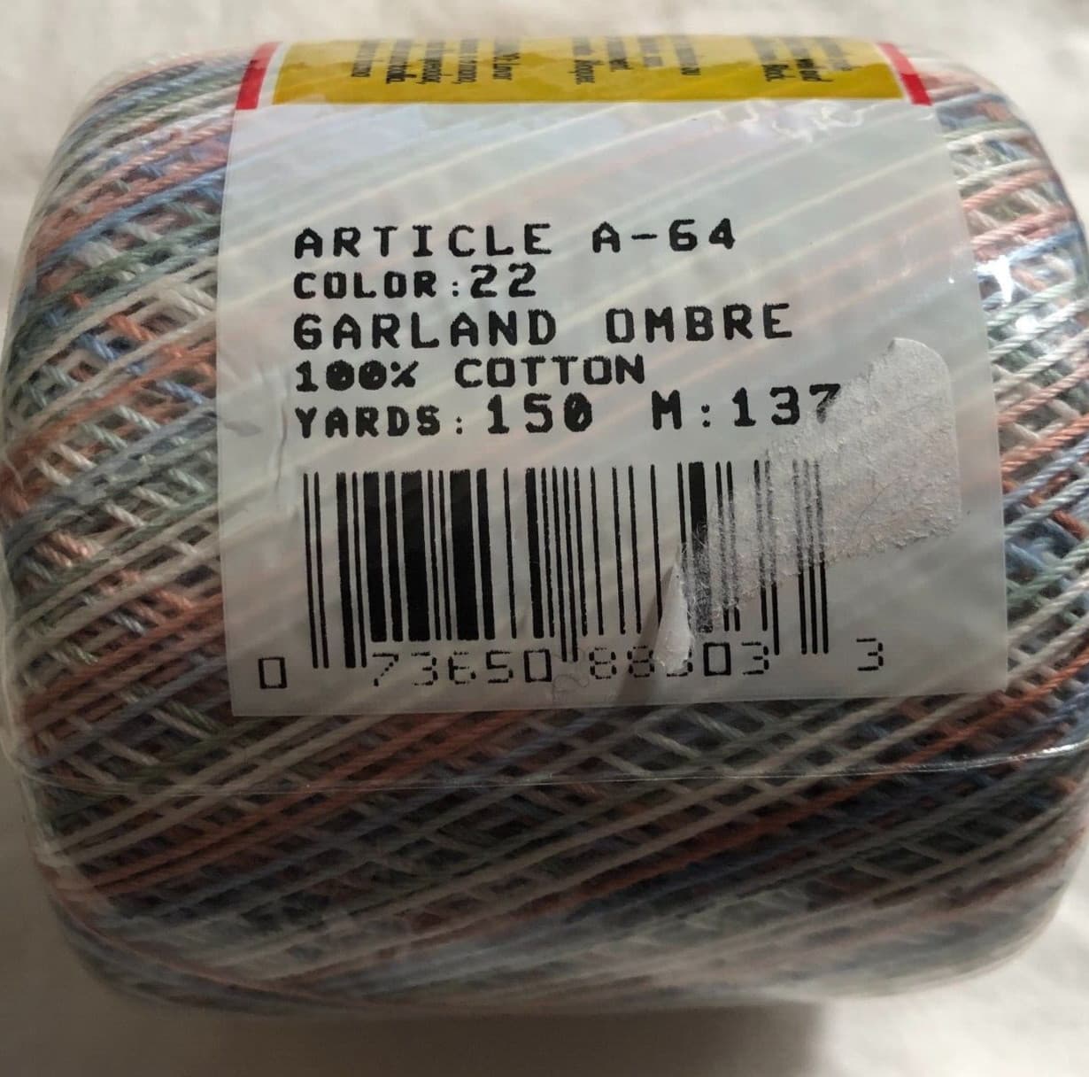 J&P Coats KNIT-CRO-SHEEN Crochet Thread- MANY COLORS Metallic and plain 2