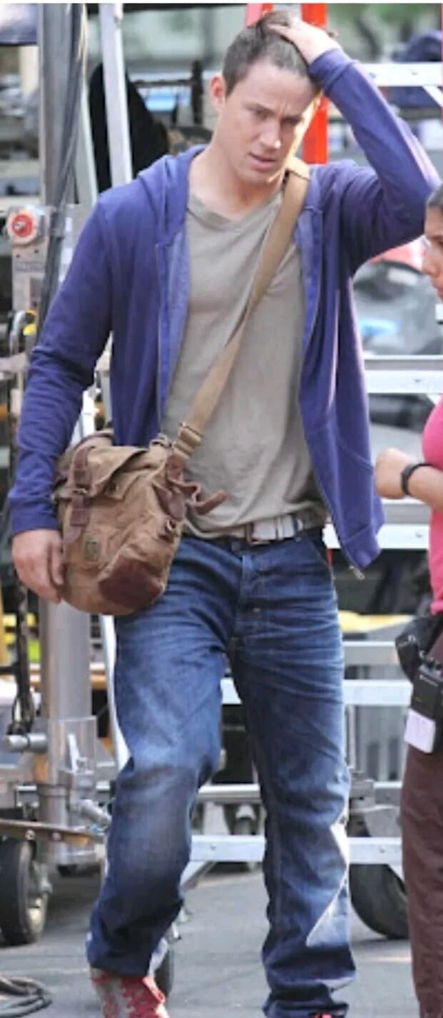 Channing Tatum The Vow Screen Worn Used Shirt, Hoodie W/ Jeans COA Premier Props 2