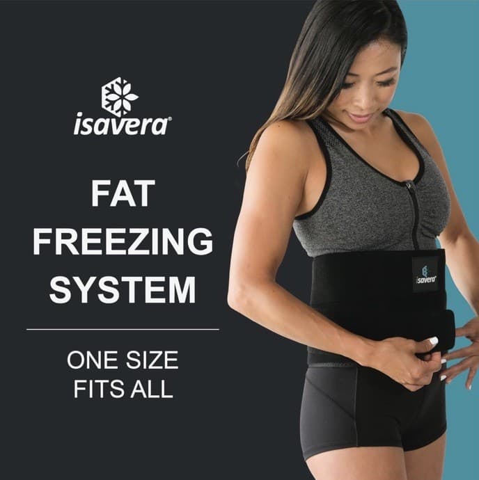 Isavera Fat Freezing System - Freeze Fat Cells at Home - Waist/Body Sculpt - NIB 3