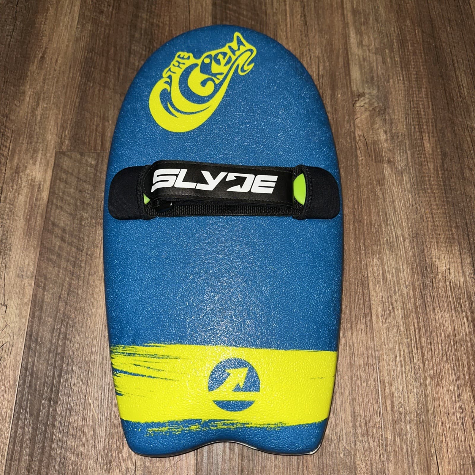 Slyde The Grom Handboard blue/yellow/green Bodysurfing Water Sports