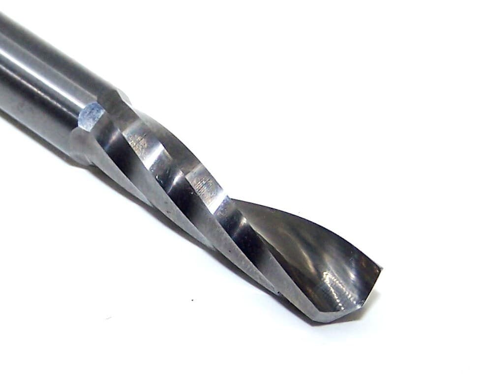 1/4" (.250") CARBIDE SINGLE O FLUTE RAZOR SHARP ROUTER END MILL ONSRUD 65-025 2