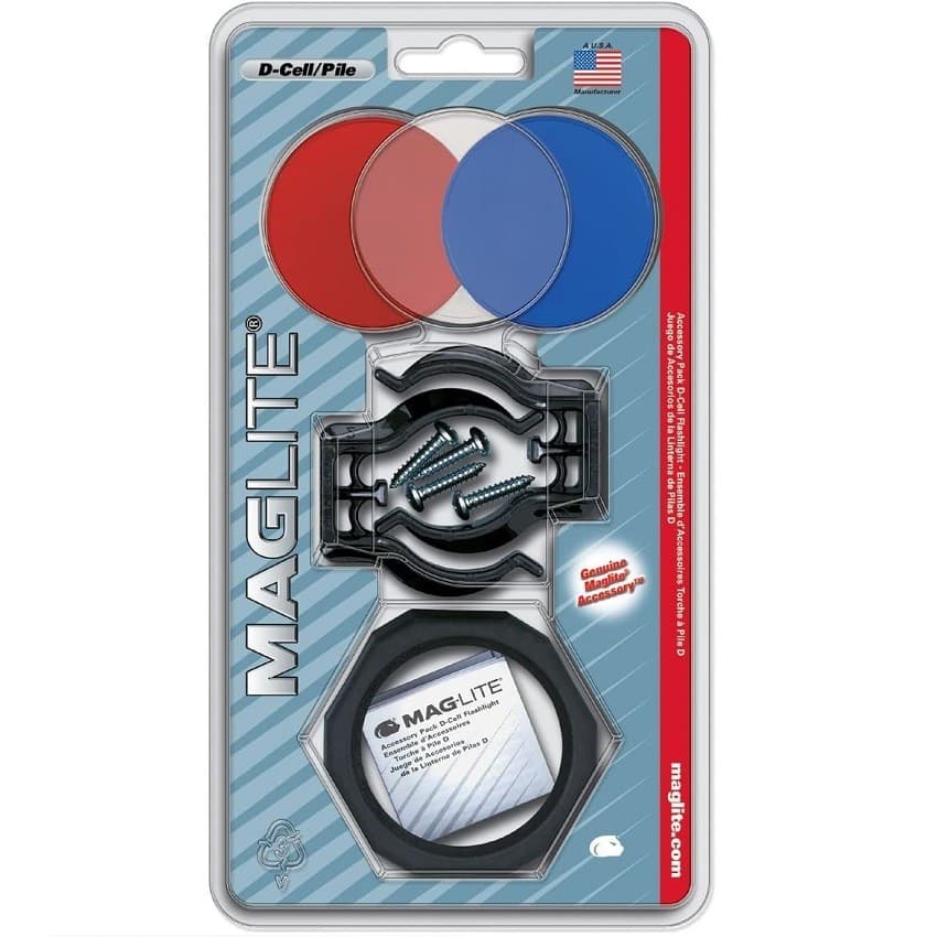 Maglite ASXX376 Flashlight Accesory Pack for D-Cell Flashlights, Black 2