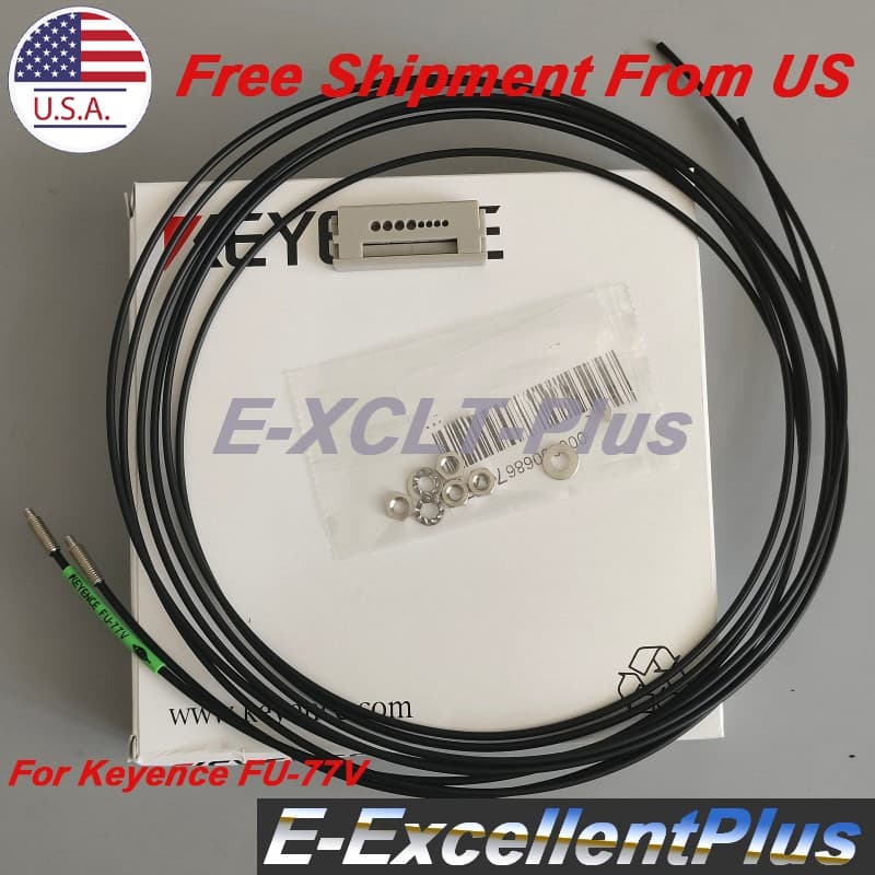 For Keyence FU-77V Transmissive Fiber Optic Sensor Amplifier Switch Digital Unit