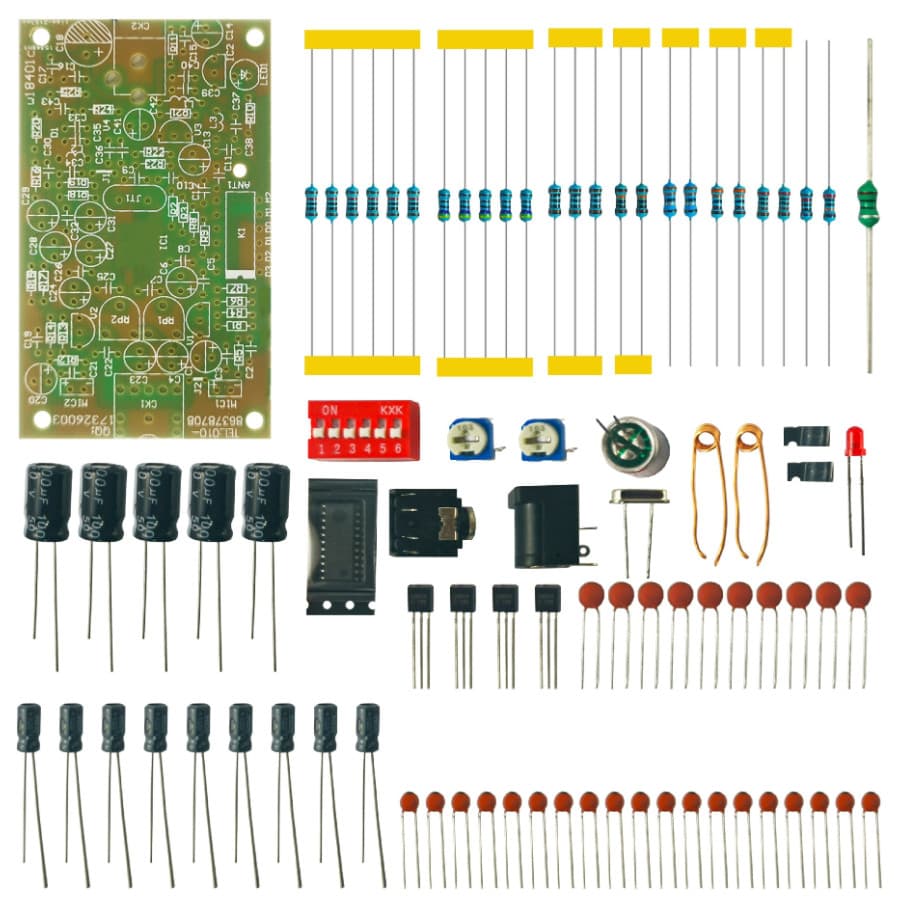 DIY Kit FM Transmitter Radio Station Stereo BH1417F Soldering Required 2