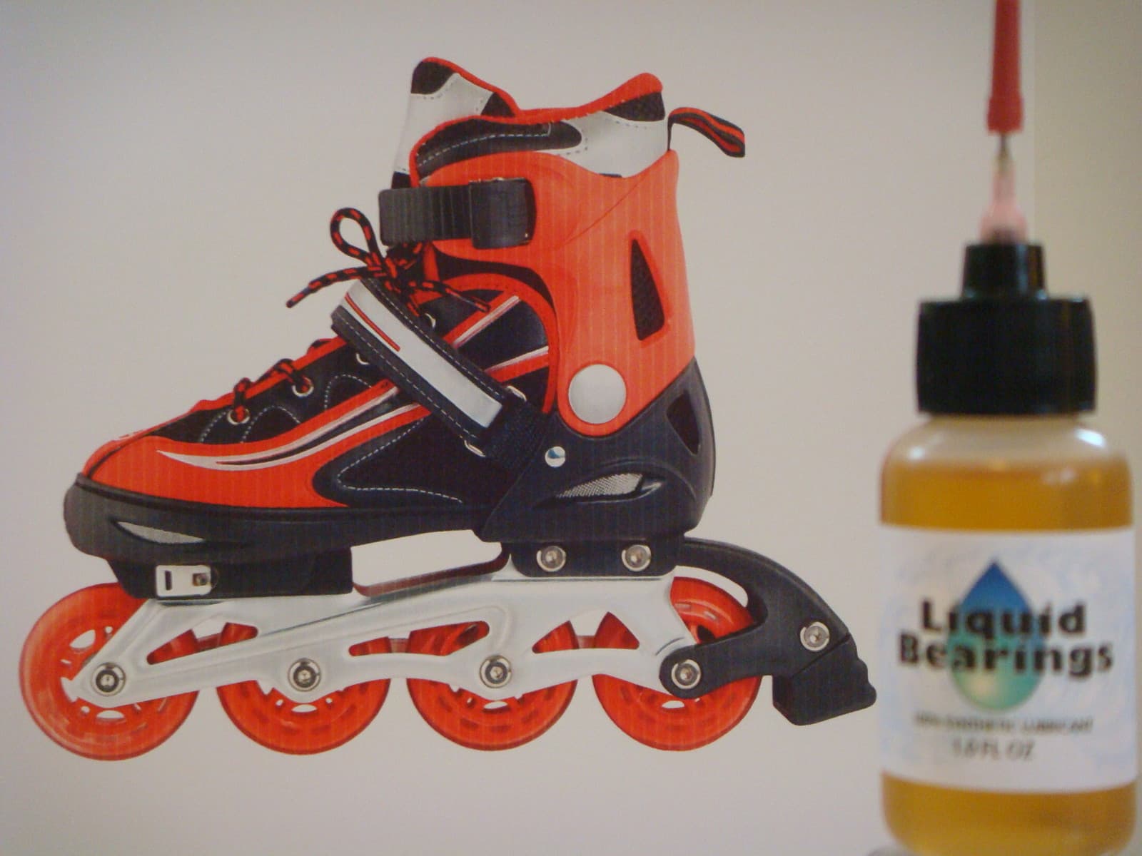 Liquid Bearings, SUPERIOR 100%-synthetic oil for FASTER Rollerblades, READ!!
