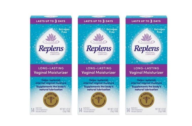 Replens Long Lasting Vaginal Moisturizer 14 Applications - 35g Ea (Pack of 3)
